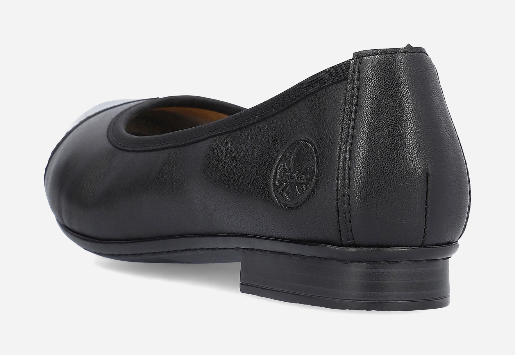 RIEKER, Ballerinaskor Svarta