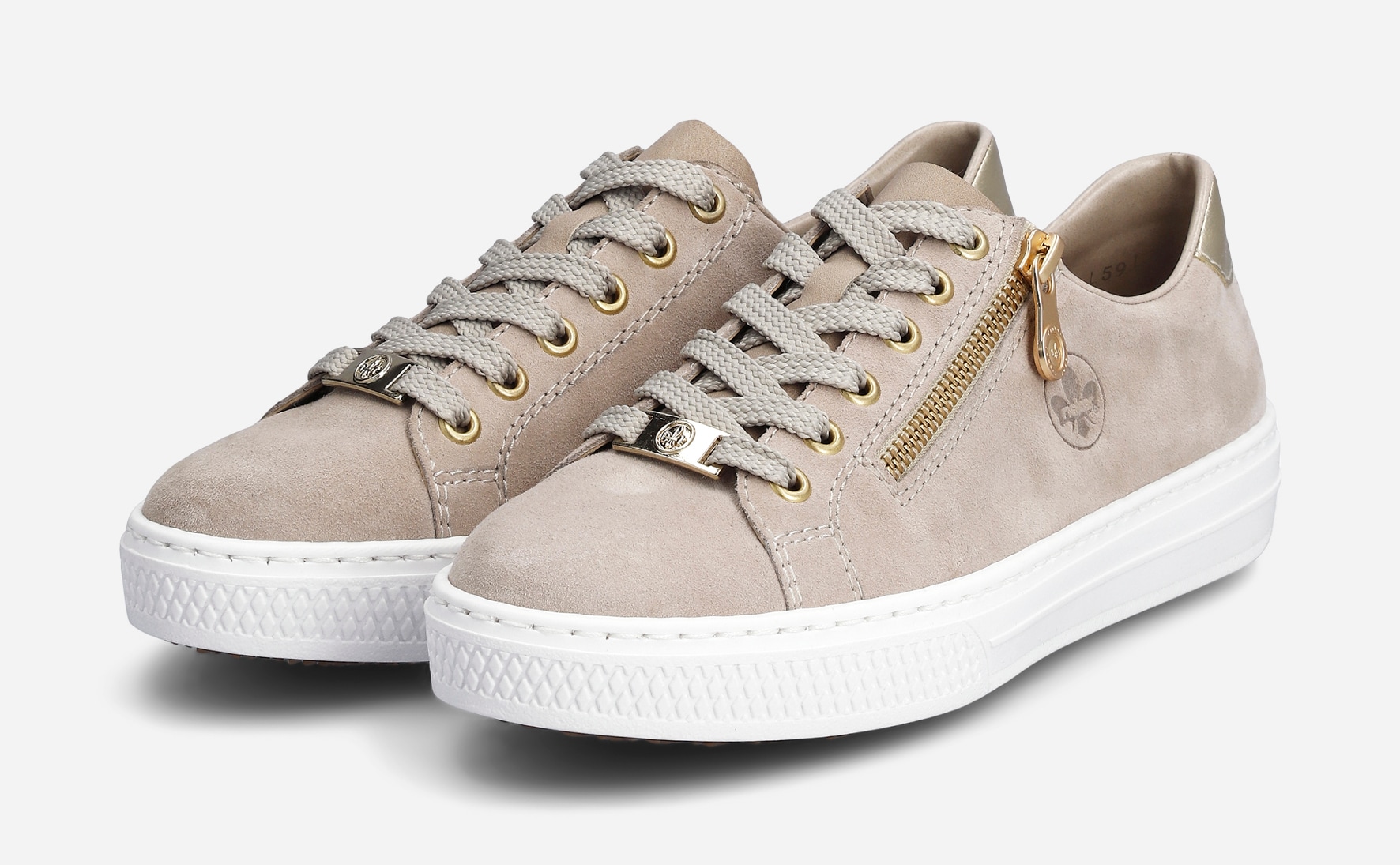 RIEKER, Sneakers Beigea