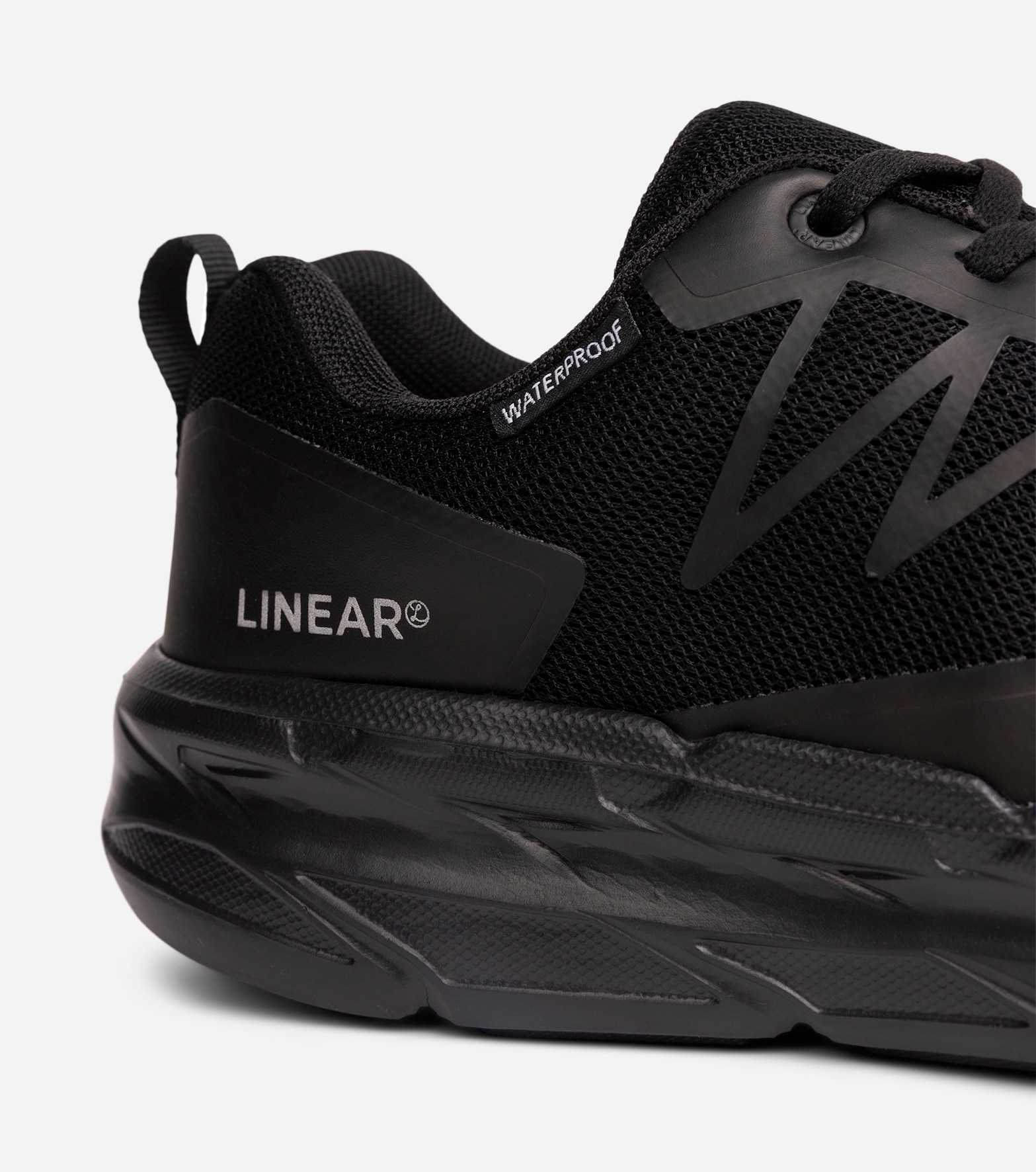 LINEAR, Sneakers waterproof Svarta