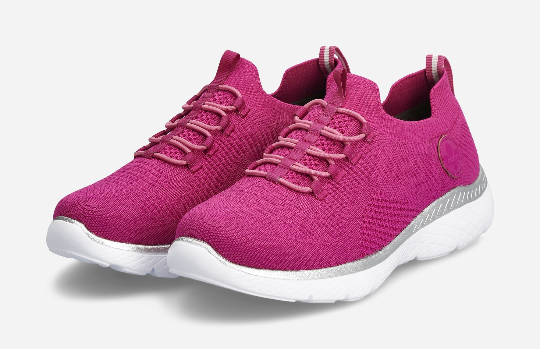 RIEKER, Sock sneakers Röda