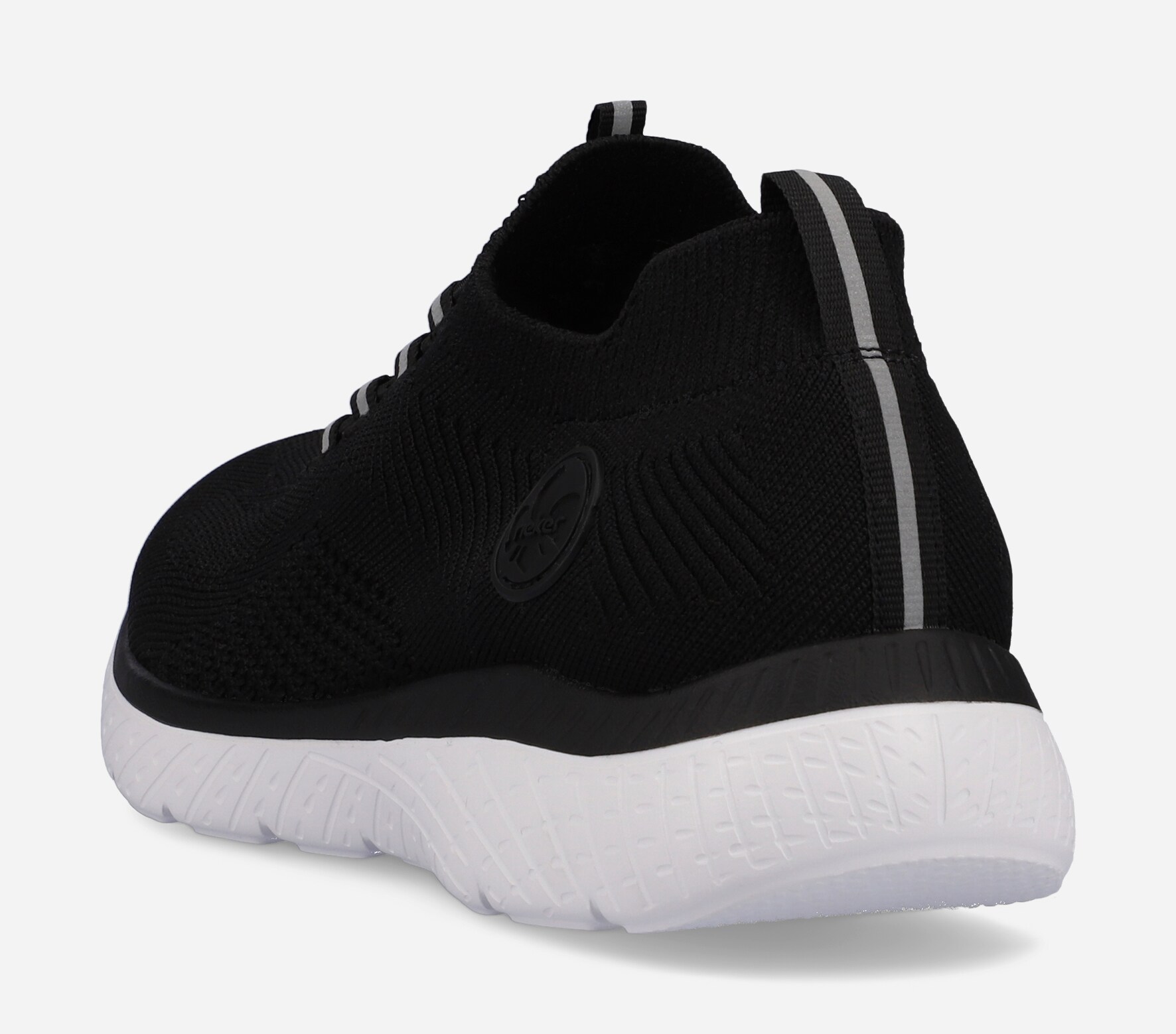 RIEKER, Sock sneakers Svarta