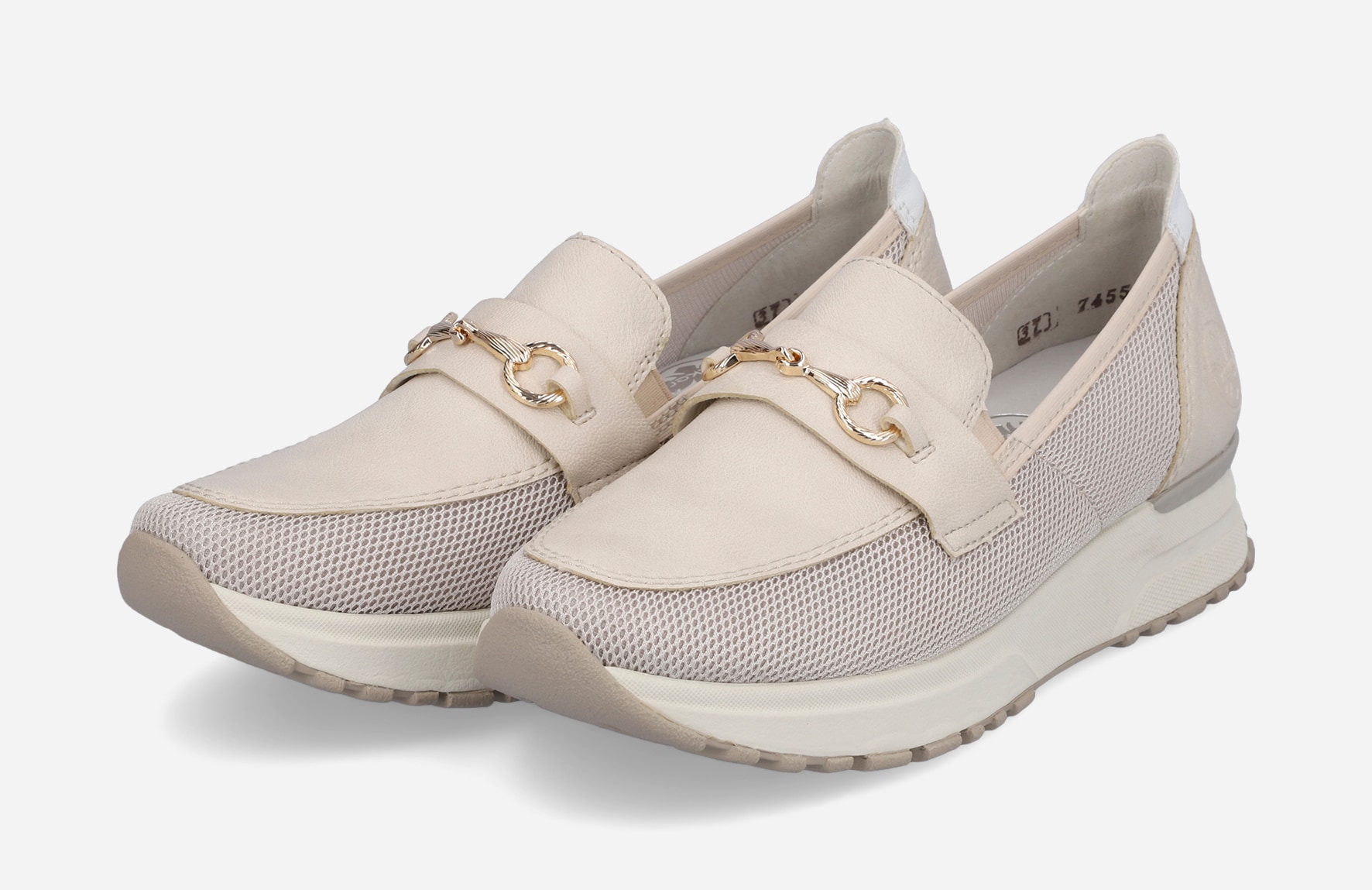 RIEKER, Sneakers Beigea