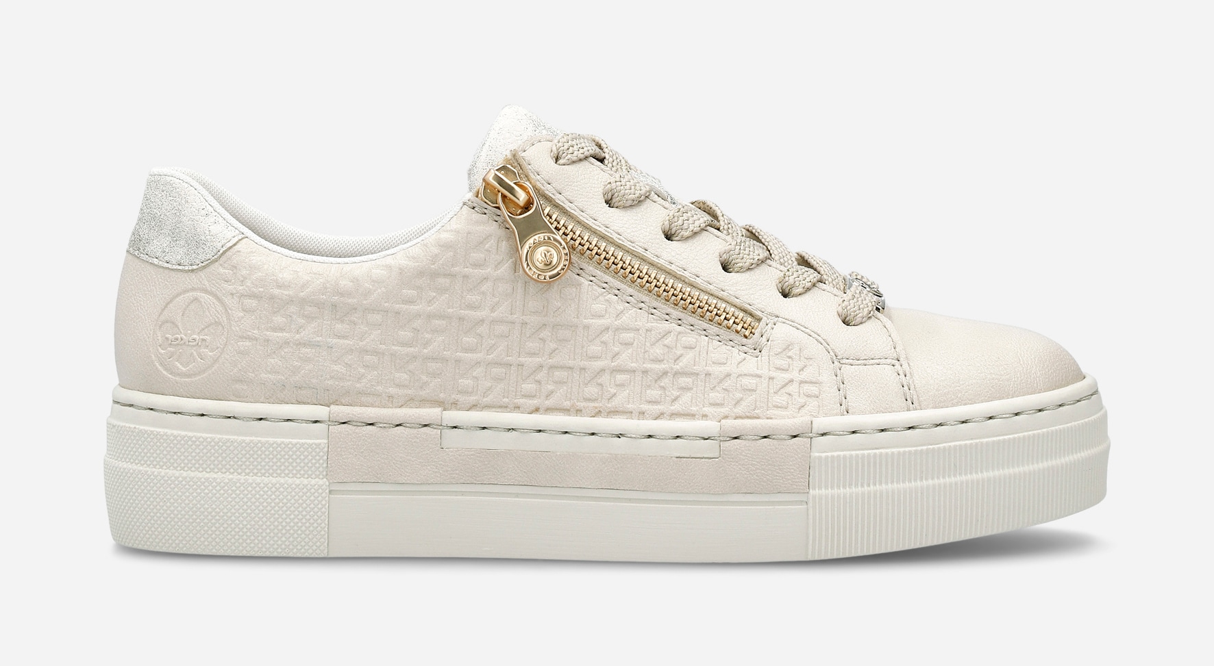 RIEKER, Sneakers Beigea