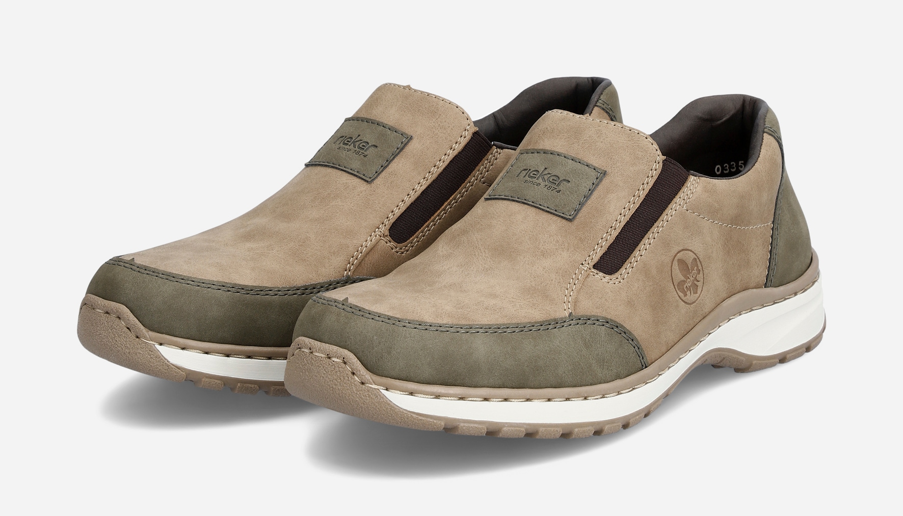 RIEKER, Loafers Beigea