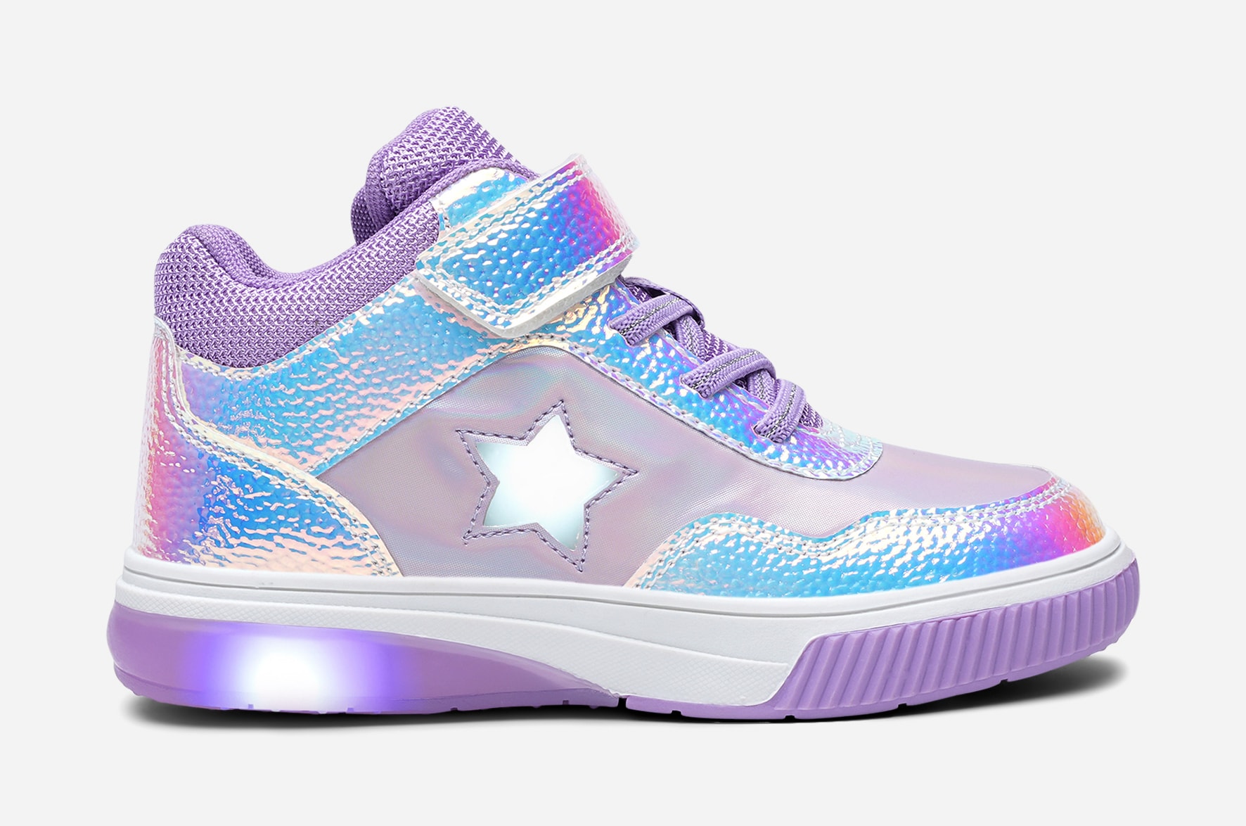 DINSKO, Höga sneakers med blinkande sula Lila