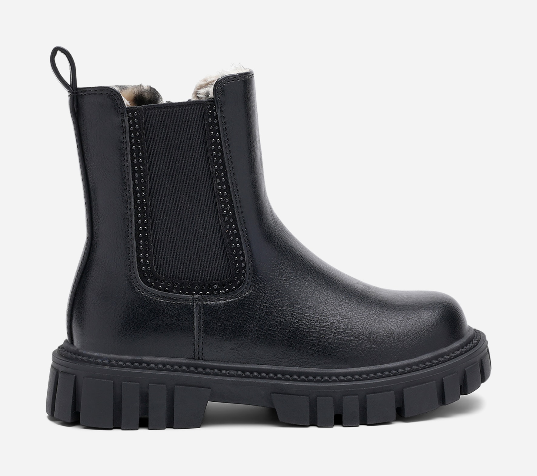 DINSKO, Varmfodrade boots Svarta