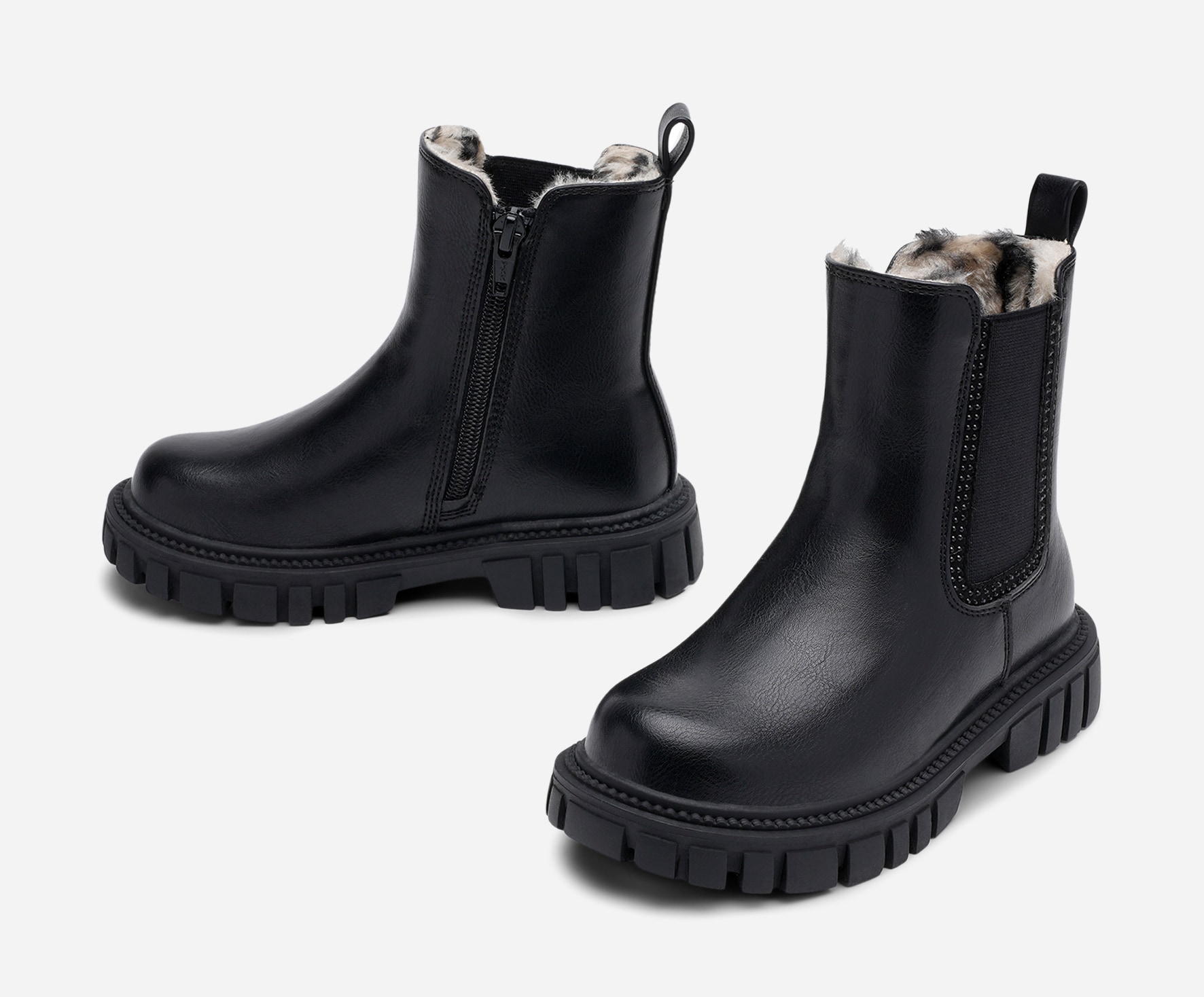 DINSKO, Varmfodrade boots Svarta