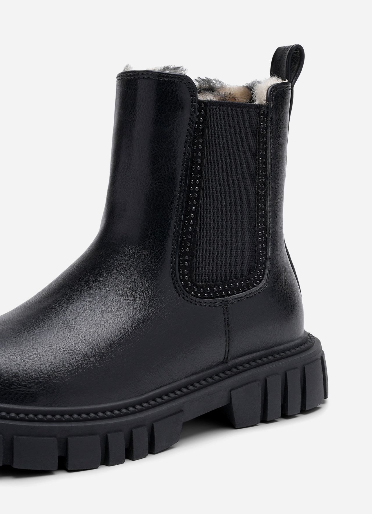 DINSKO, Varmfodrade boots Svarta