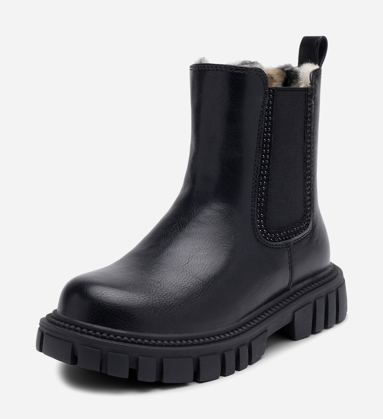 DINSKO, Varmfodrade boots Svarta