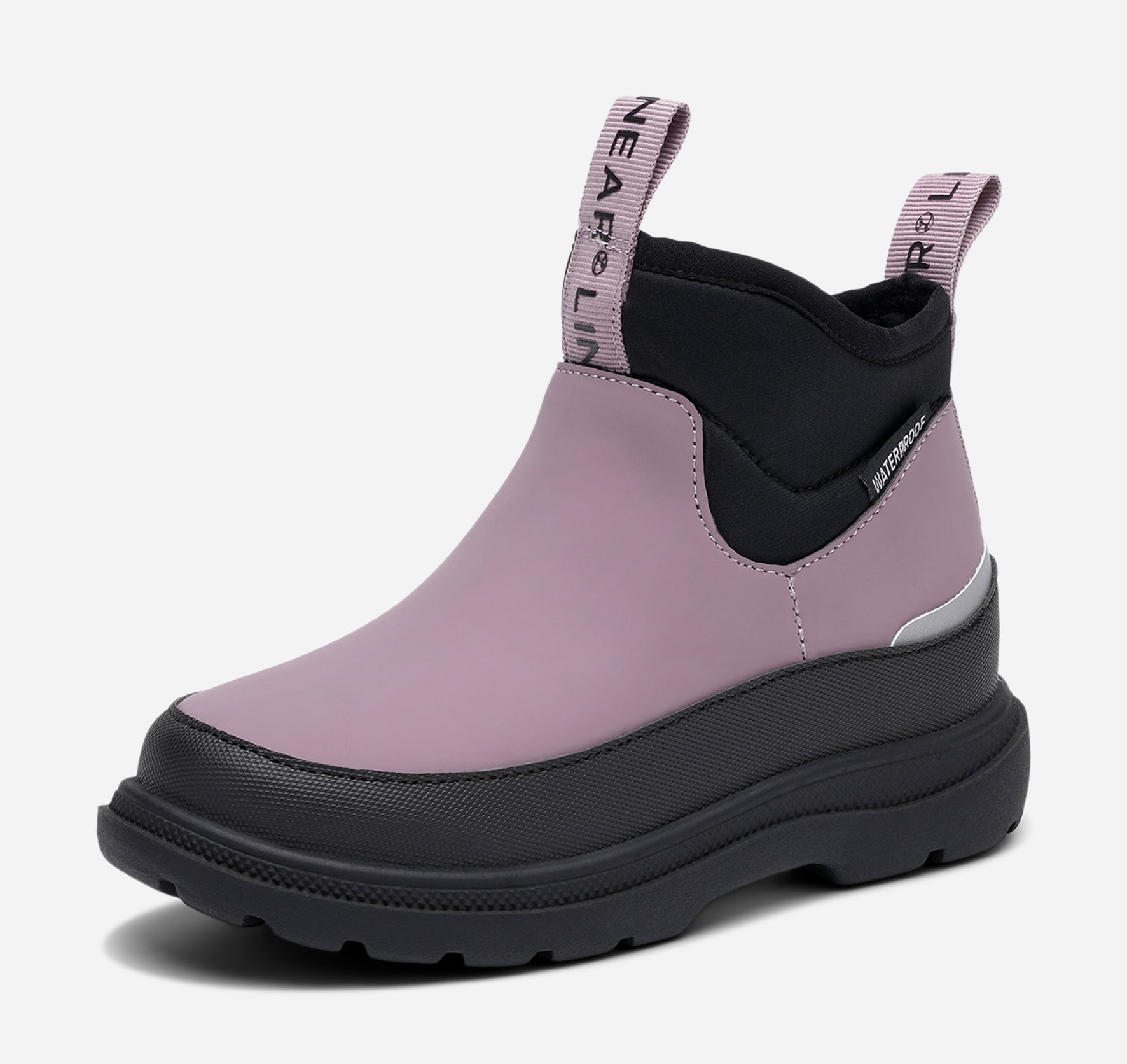DINSKO, Fleecefodrade boots waterproof Lila