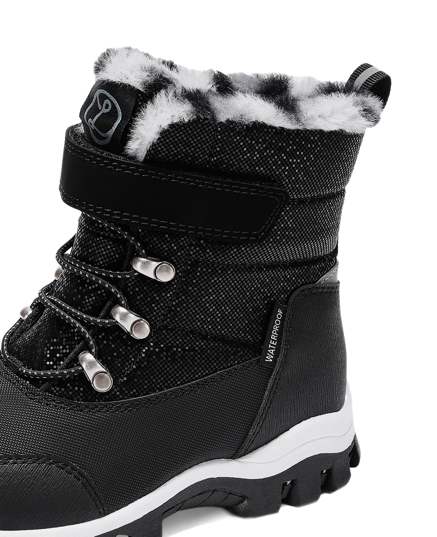 DINSKO, Varmfodrade stövlar, waterproof Svarta