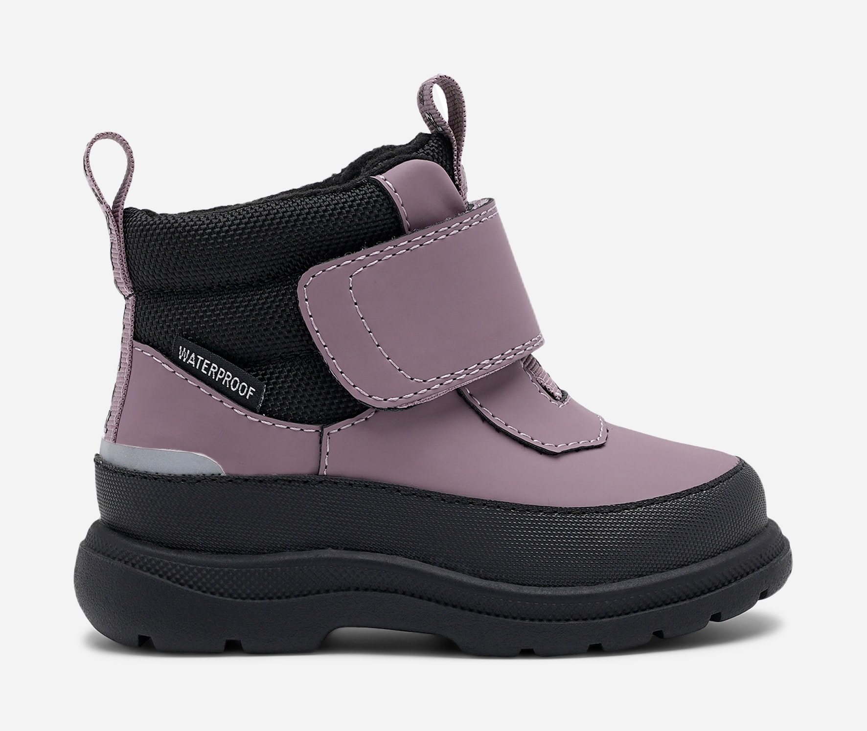 LINEAR, Fleecefodrade boots waterproof Lila