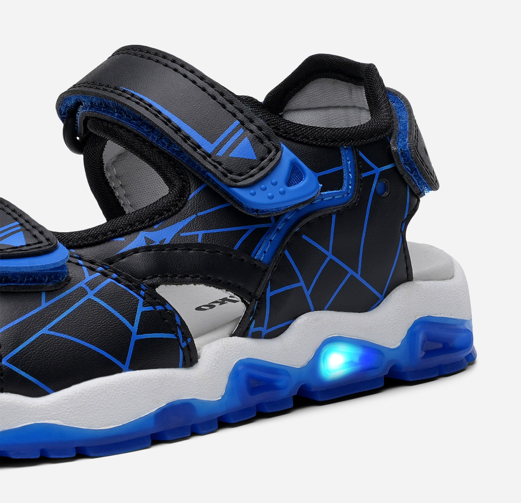 DINSKO, Blinkande sandaler Svarta