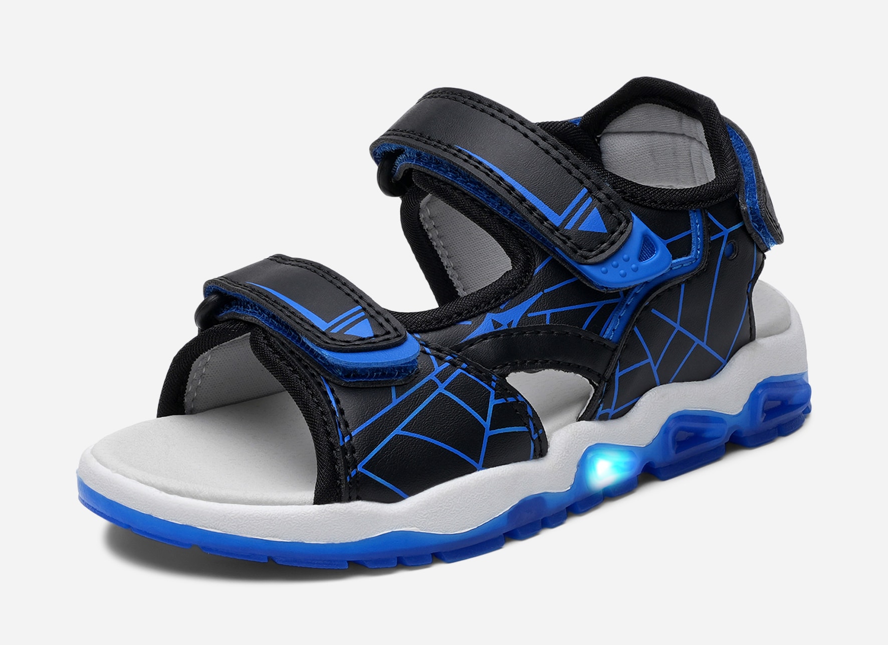 DINSKO, Blinkande sandaler Svarta