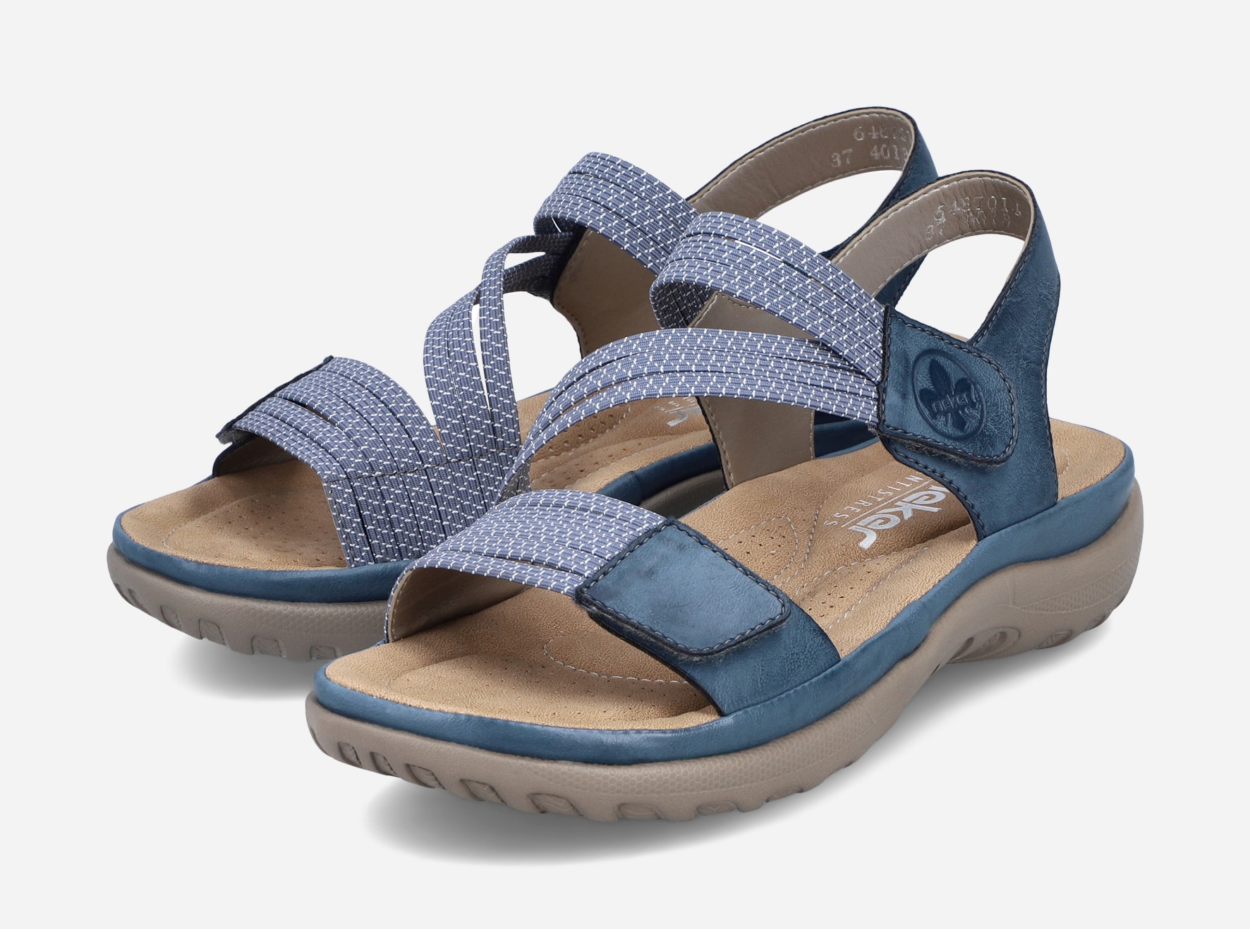 RIEKER, Sandaler Blåa
