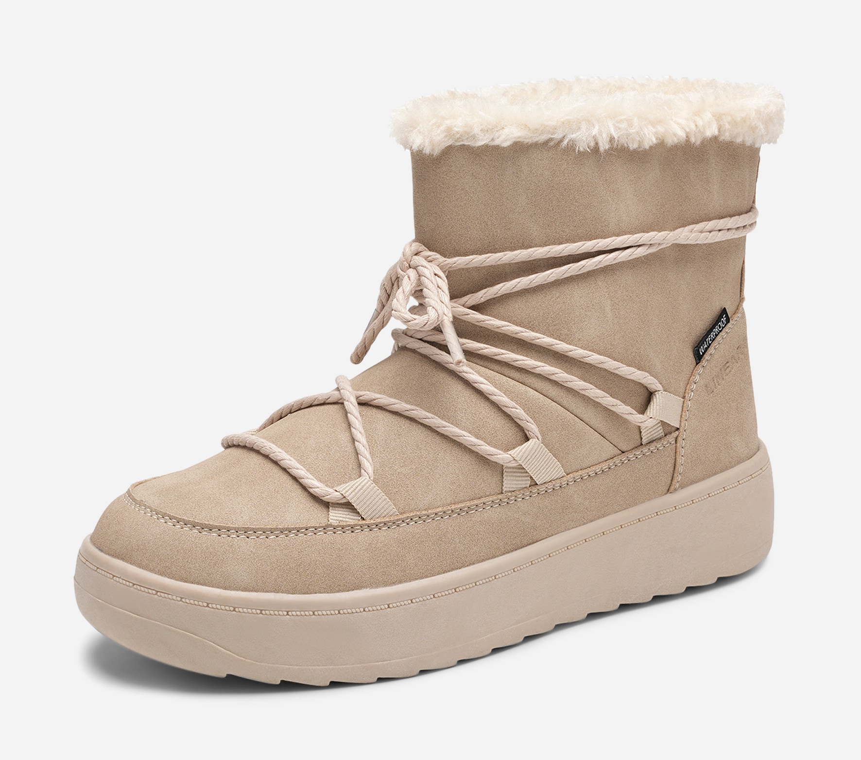 DINSKO, Varmfodrade boots, waterproof Beigea