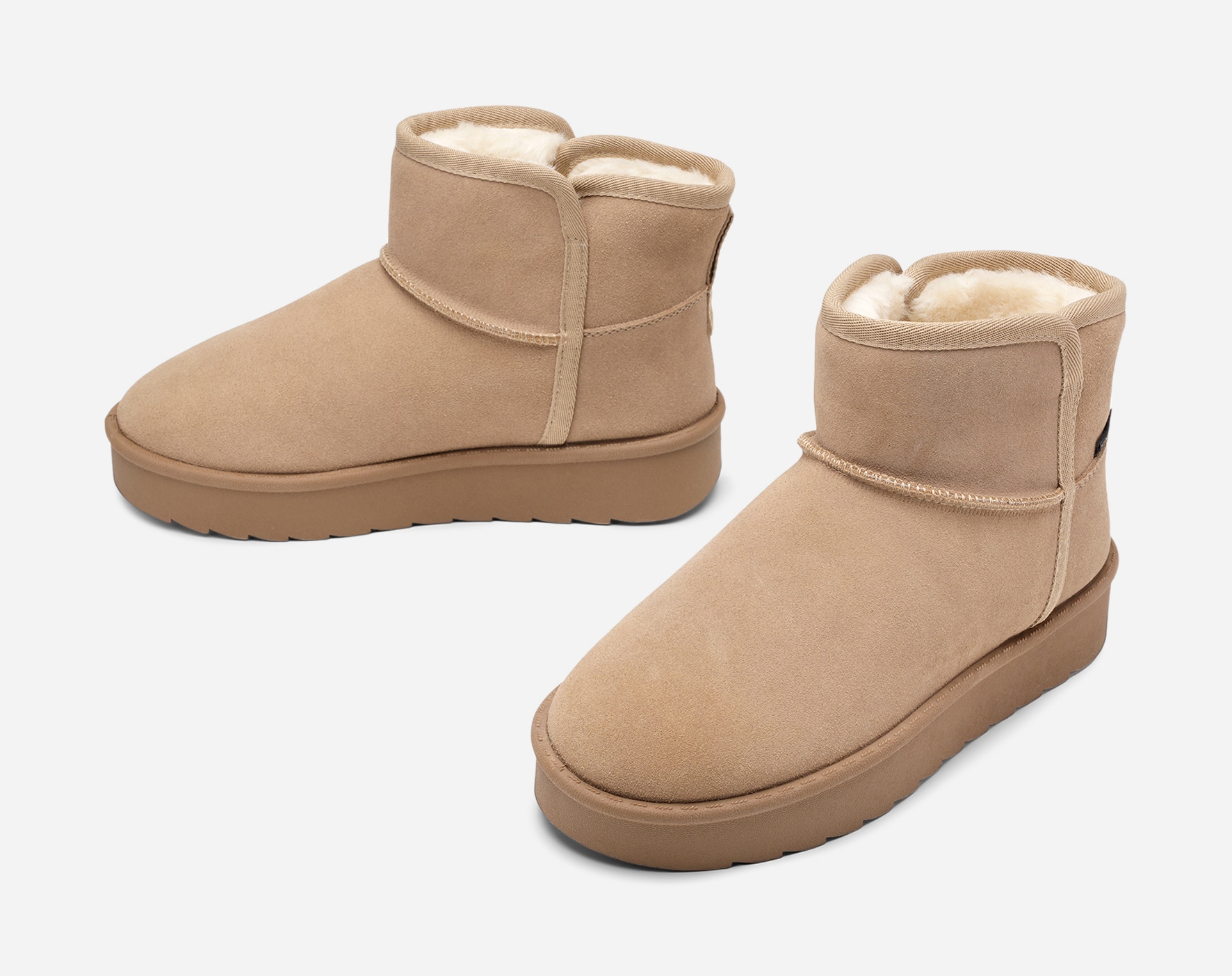 LINEAR, Varmfodrade boots, waterproof Beigea