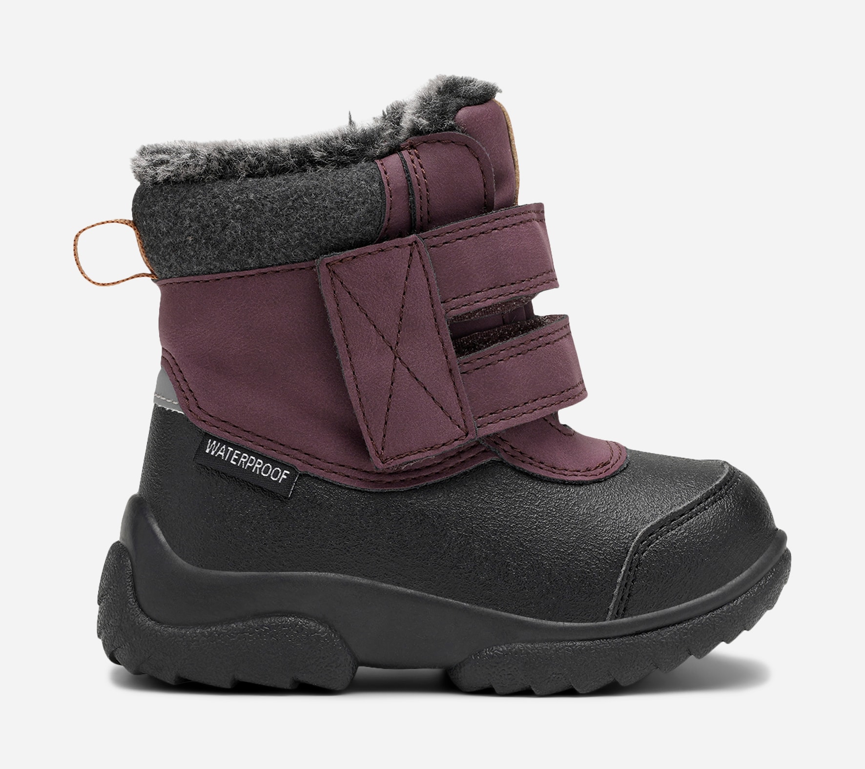 LINEAR, Varmfodrade kängor waterproof Röda