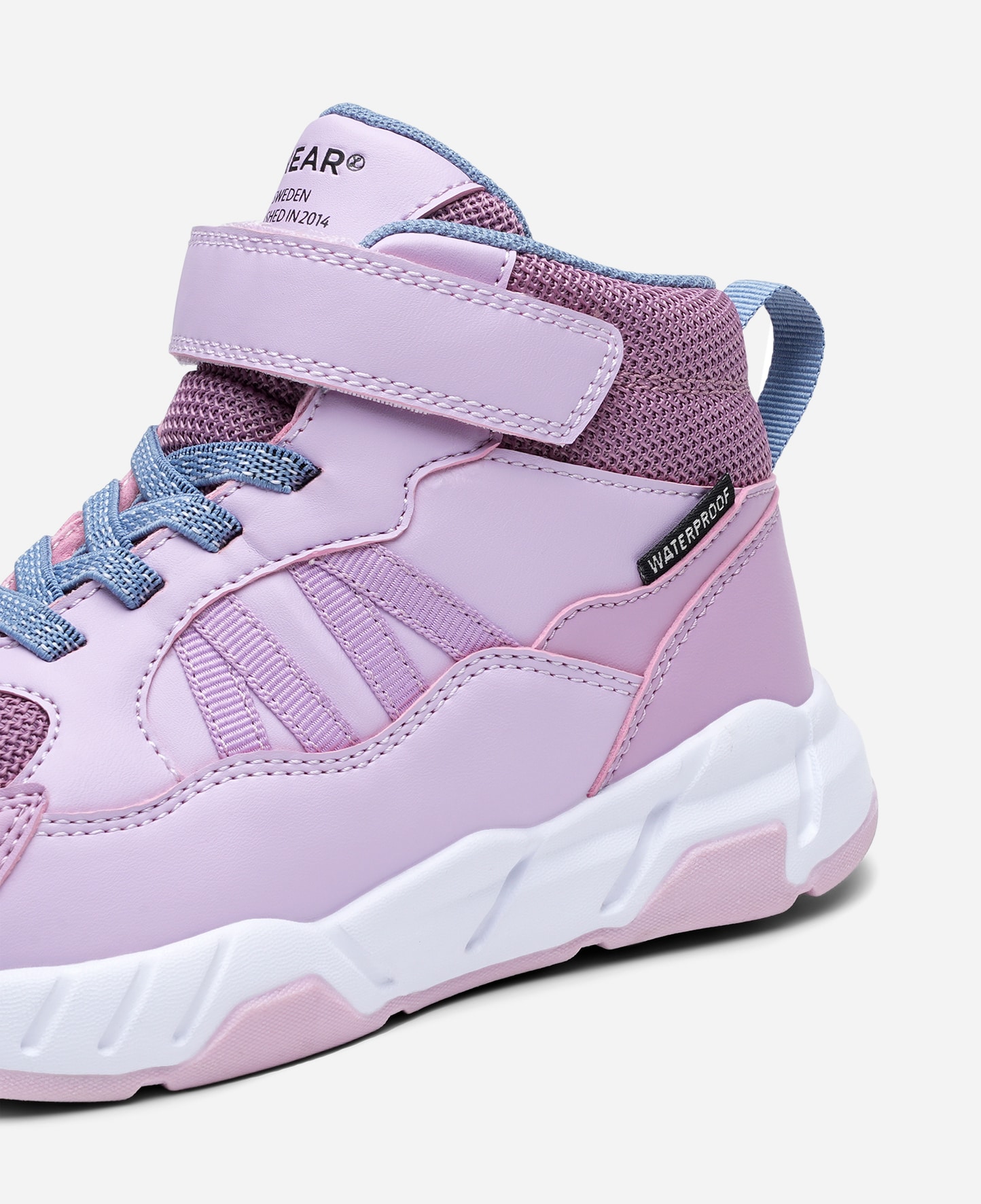 LINEAR, Höga sneakers, waterproof Lila