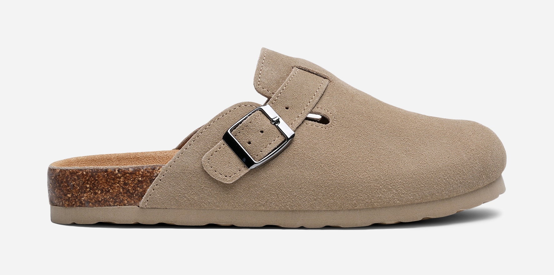 PACE, Skinntofflor Beigea