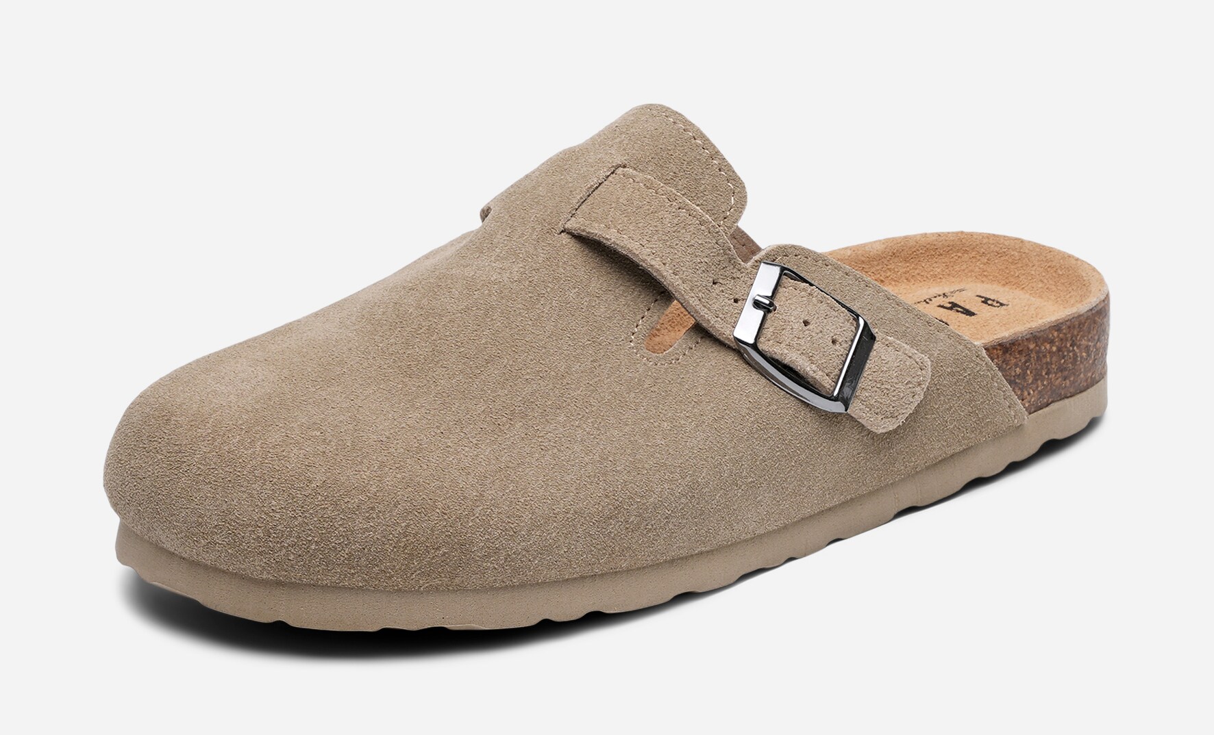 PACE, Skinntofflor Beigea