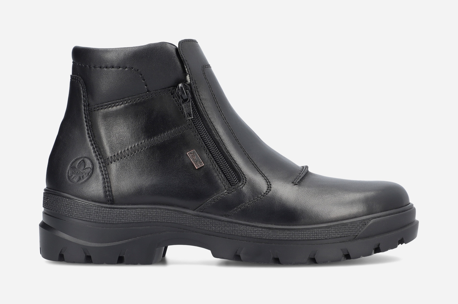 RIEKER, Varmfodrade boots Svarta