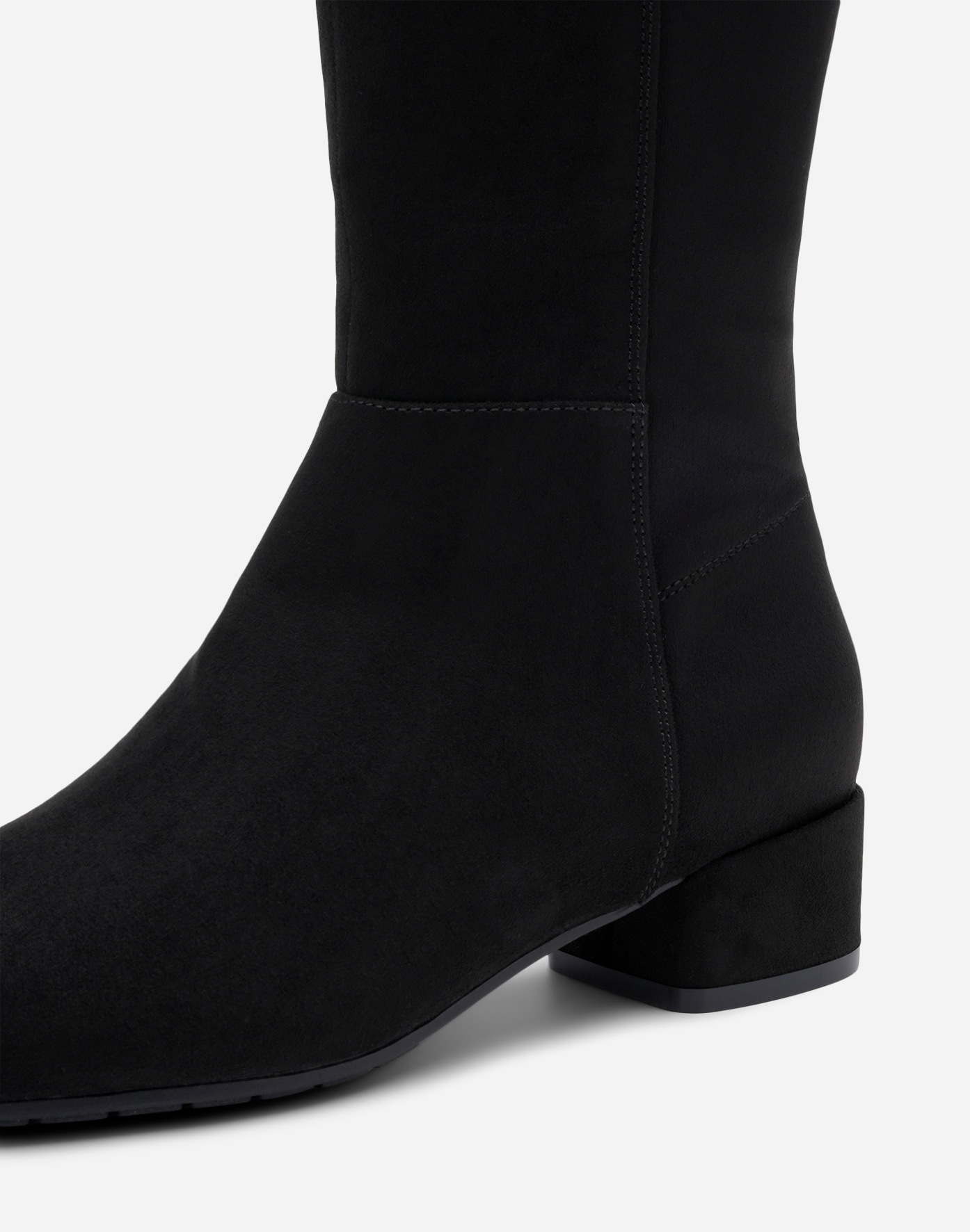 SO ALL, Stövlar med stretchskaft Svarta