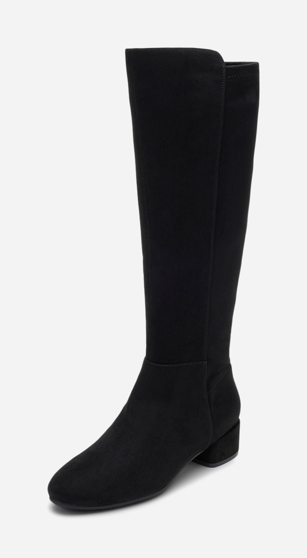 SO ALL, Stövlar med stretchskaft Svarta