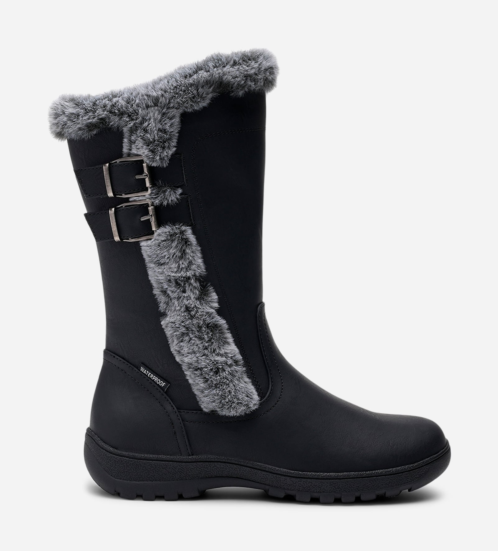 SO ALL, Varmfodrade stövlar, waterproof Svarta