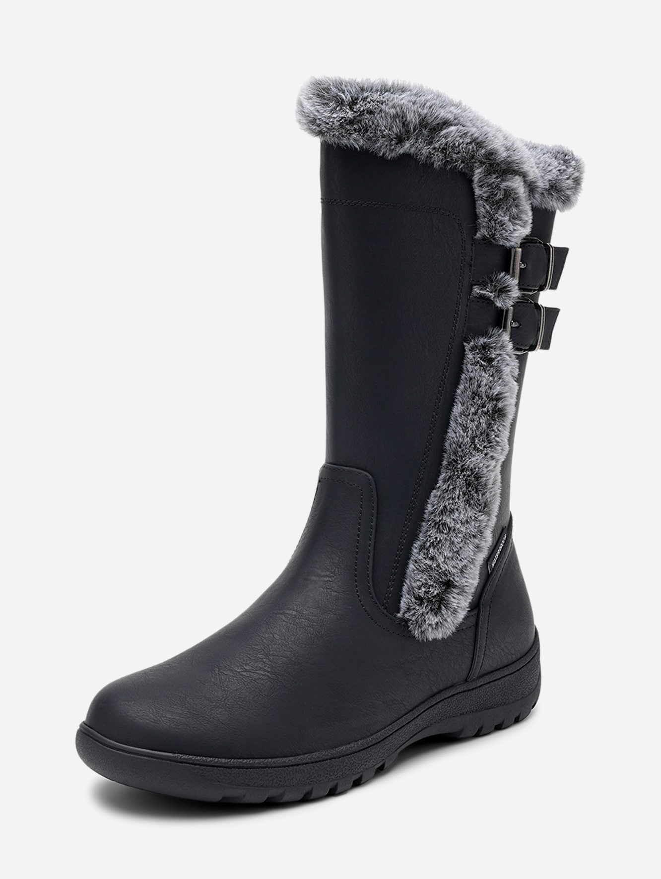 SO ALL, Varmfodrade stövlar, waterproof Svarta