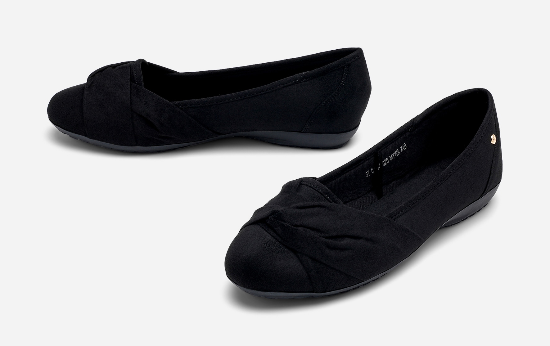 SO ALL, Ballerinaskor Svarta