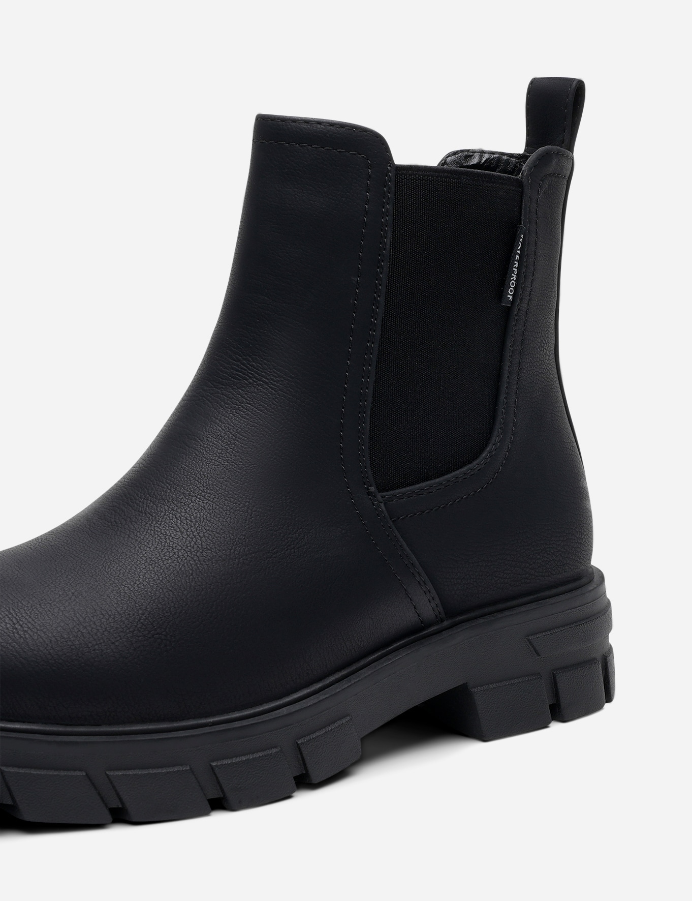 SO ALL, Varmfodrade boots med inbyggd brodd Svarta