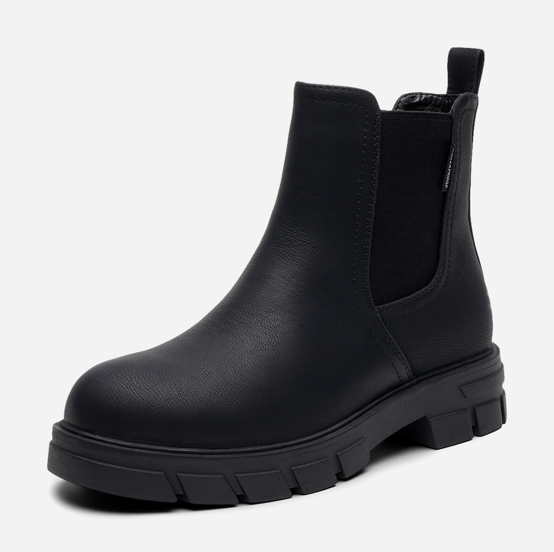 SO ALL, Varmfodrade boots med inbyggd brodd Svarta