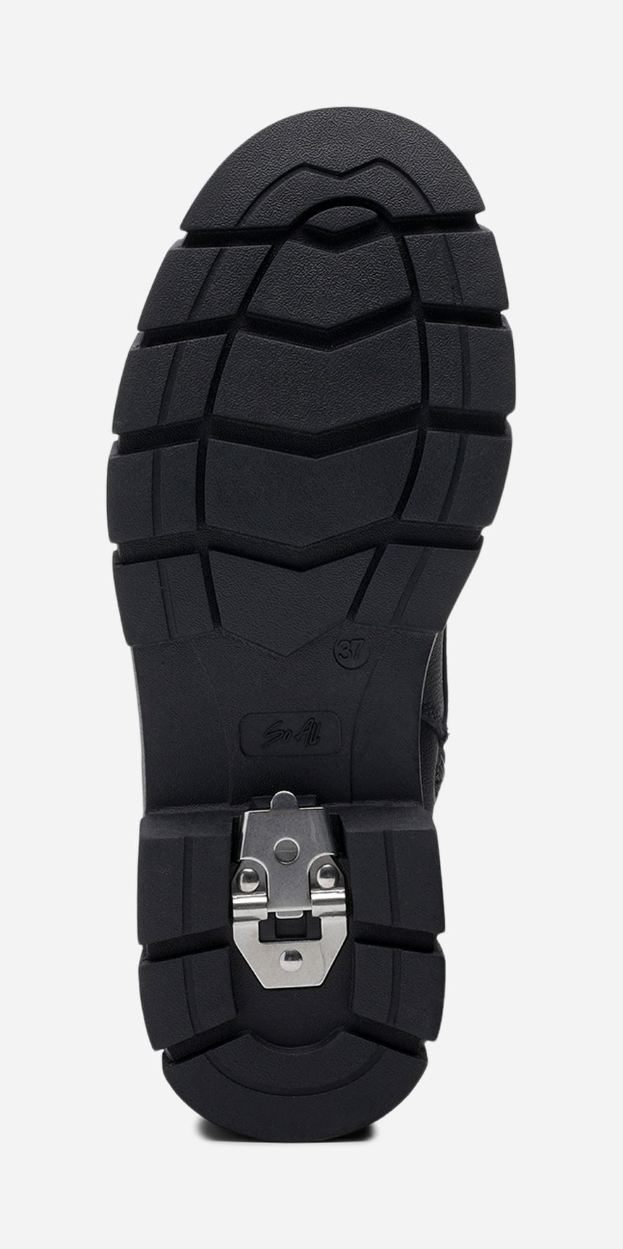 SO ALL, Varmfodrade kängor med inbyggd brodd Svarta