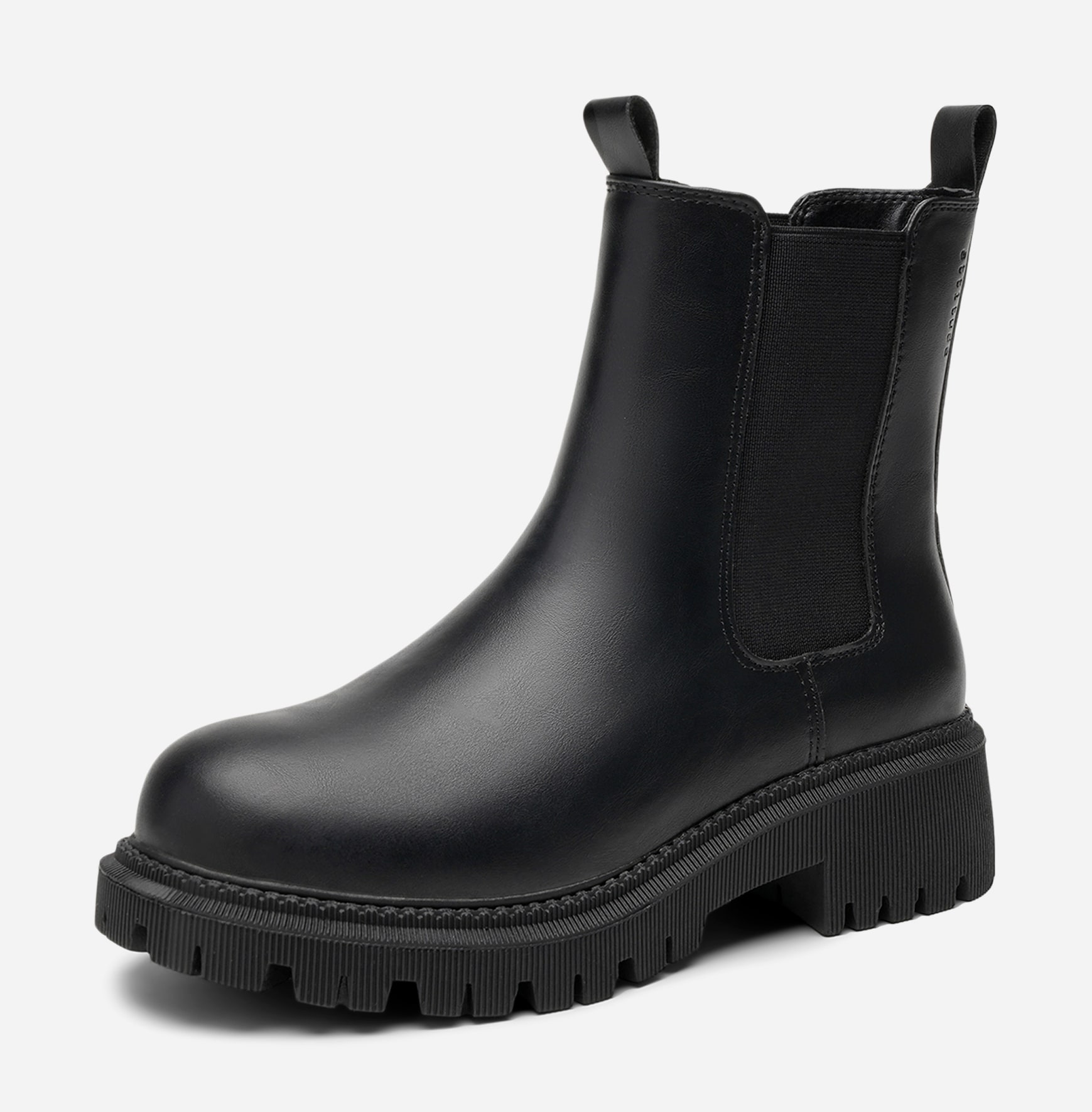 ATTITUDE, Varmfodrade chelseaboots Svarta