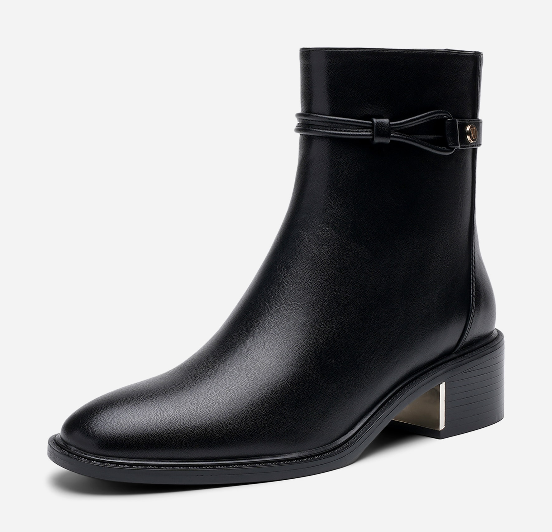 XIT, Boots med spänne Svarta