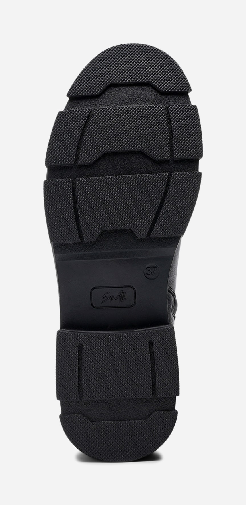 SO ALL, Boots med stretch Svarta