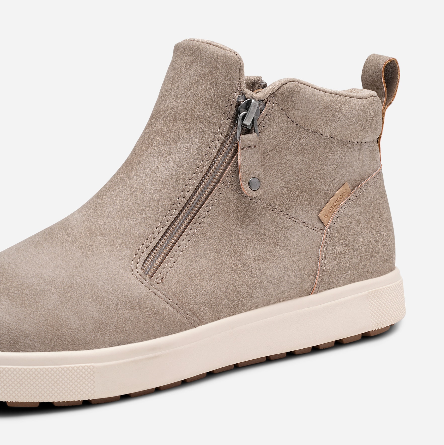 SO ALL, Boots waterproof Beigea