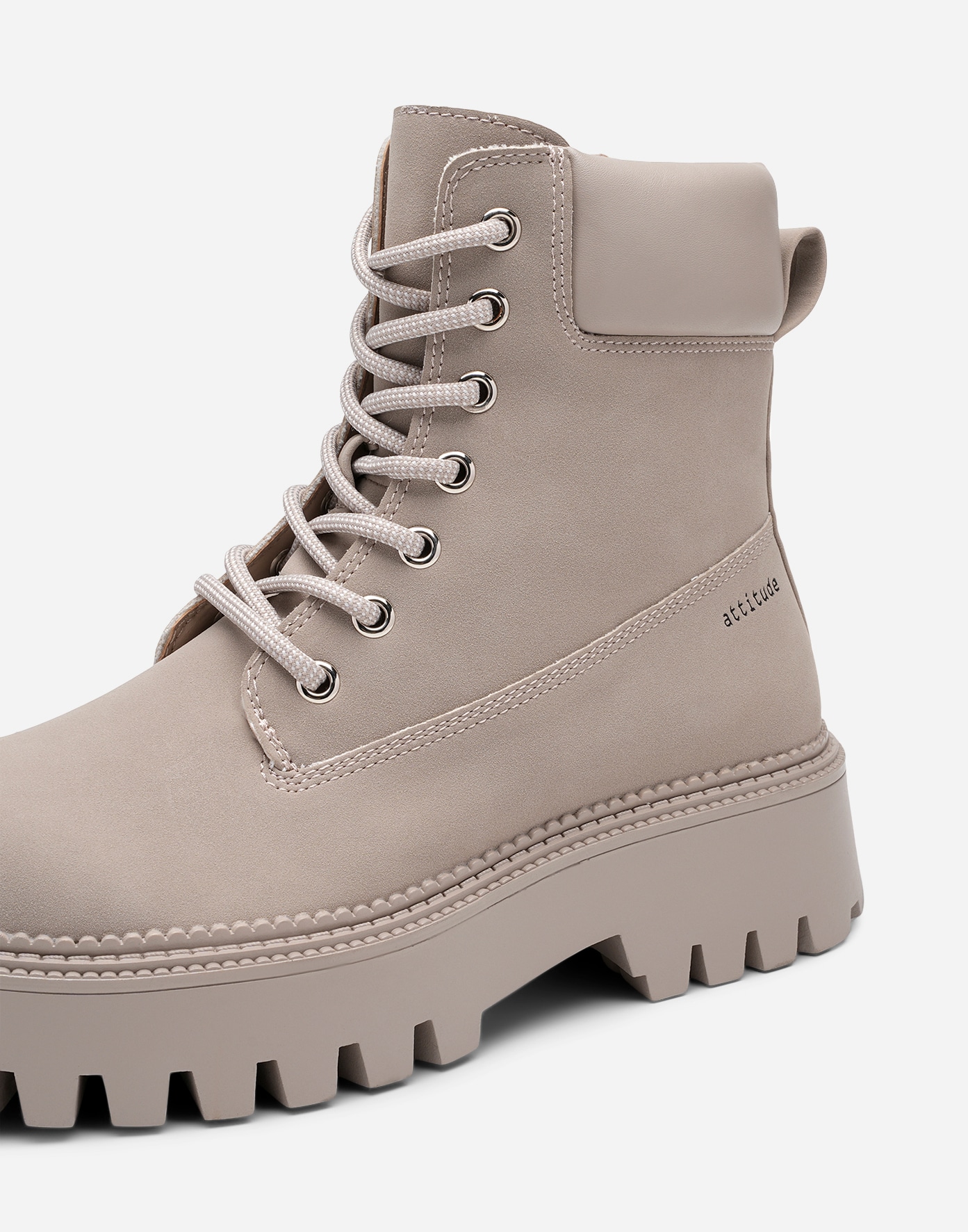 ATTITUDE, Kängor Beigea