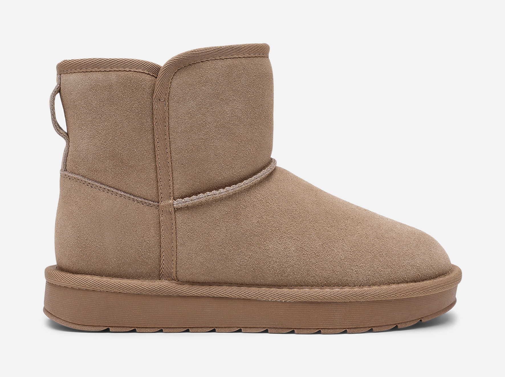 PACE, Varmfodrade boots Beigea