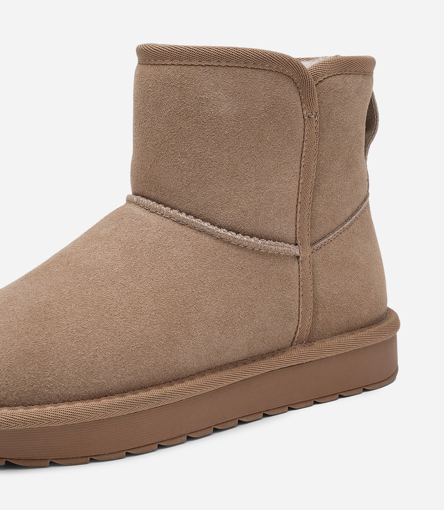 PACE, Varmfodrade boots Beigea