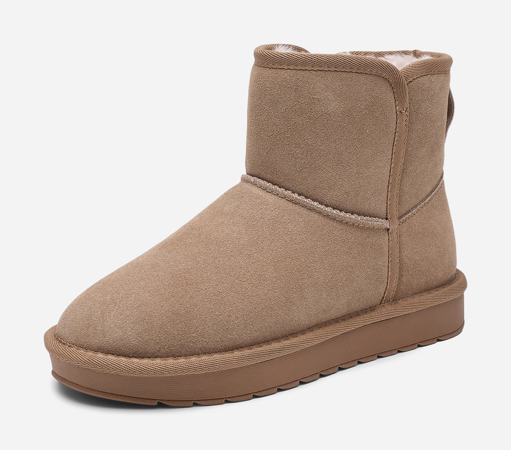 PACE, Varmfodrade boots Beigea