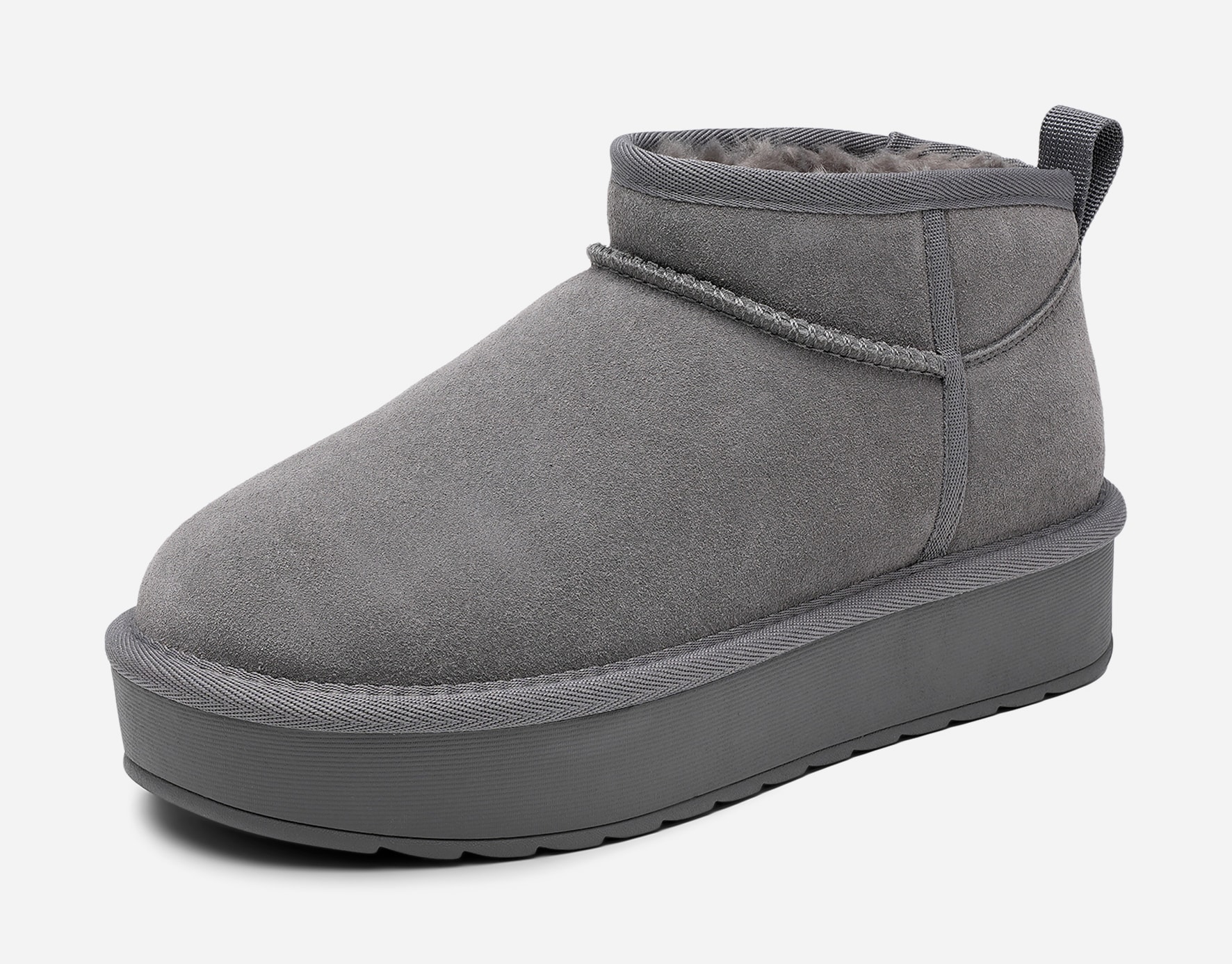 PACE, Varmfodrade boots Gråa