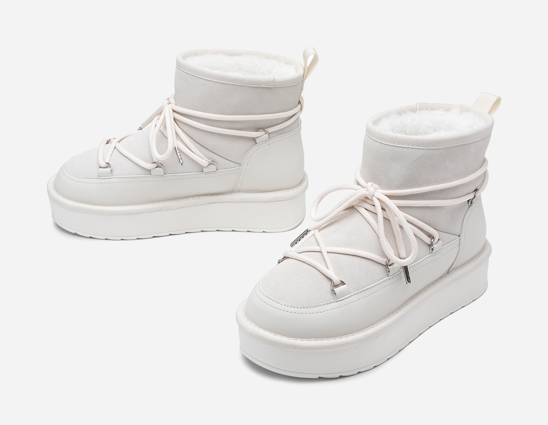 PACE, Varmfodrade boots Vita