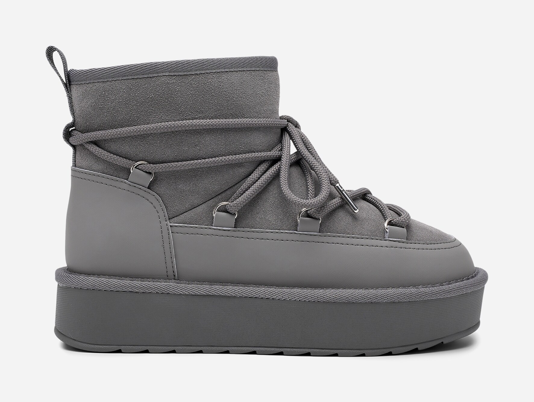 PACE, Varmfodrade boots Gråa