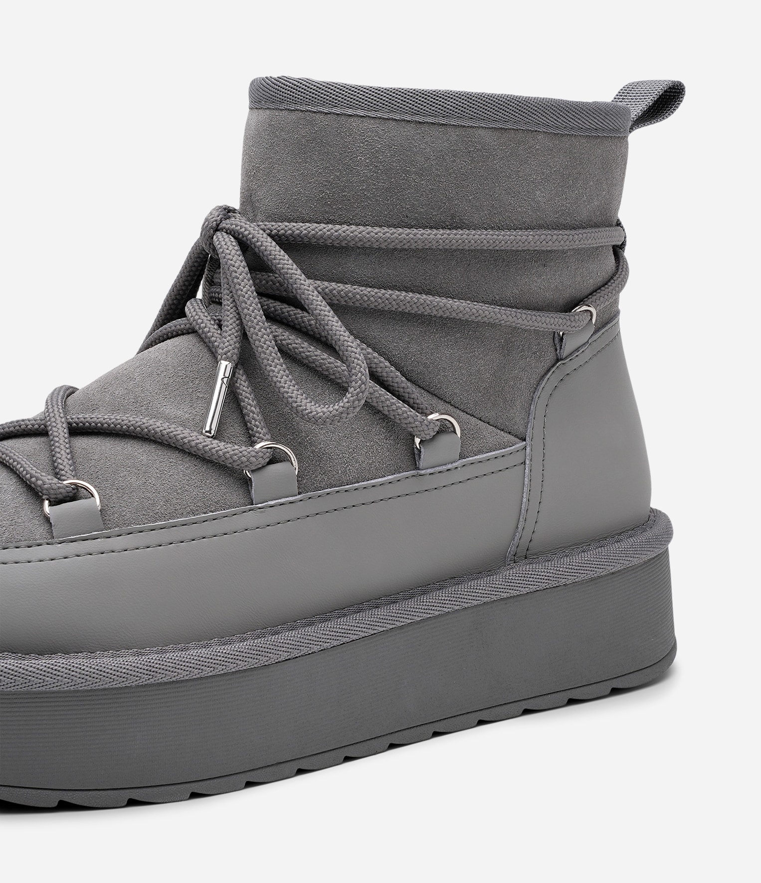 PACE, Varmfodrade boots Gråa