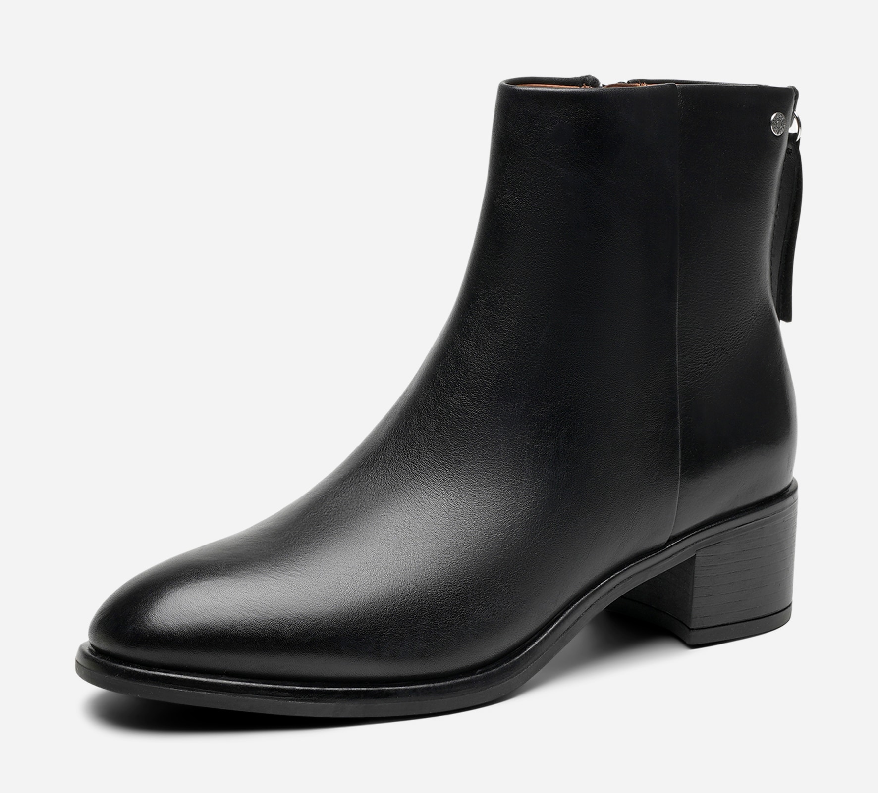 PACE, Boots med dragkedja Svarta