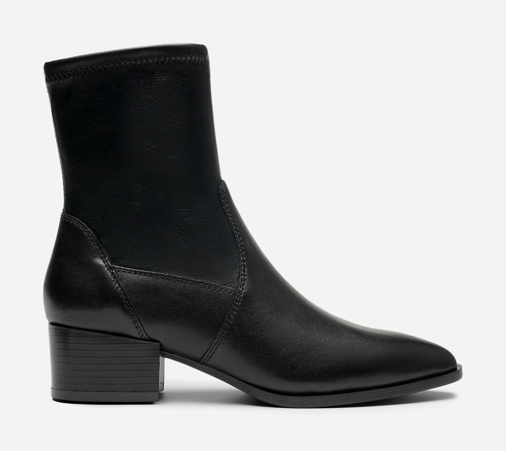 PACE, Boots med stretch Svarta