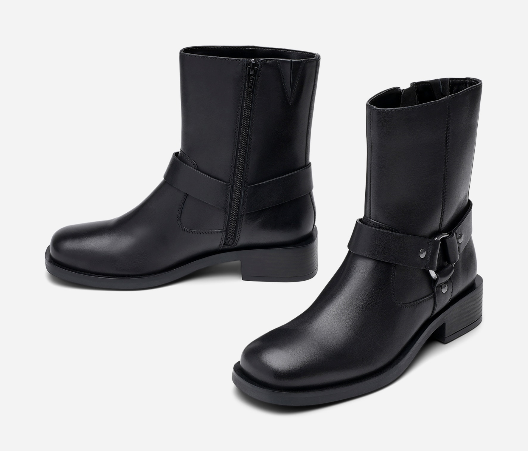 PACE, Bikerboots Svarta