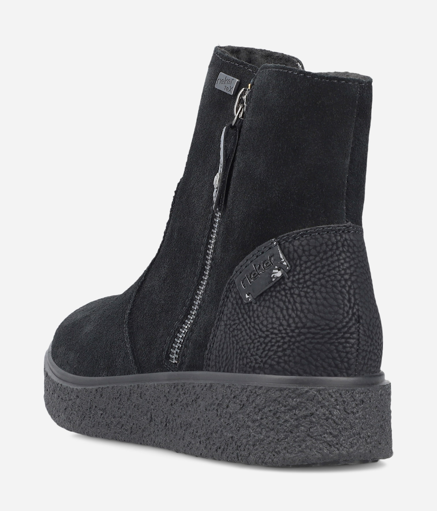 RIEKER, Boots Svarta